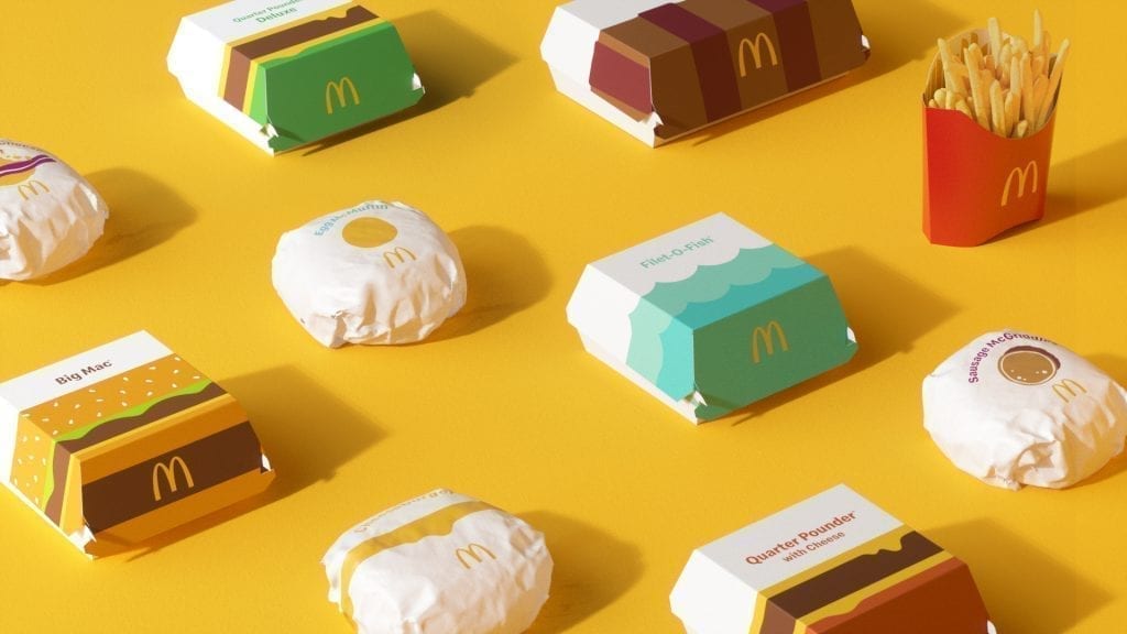 McDonald’s здійснює глобальний редизайн упаковки