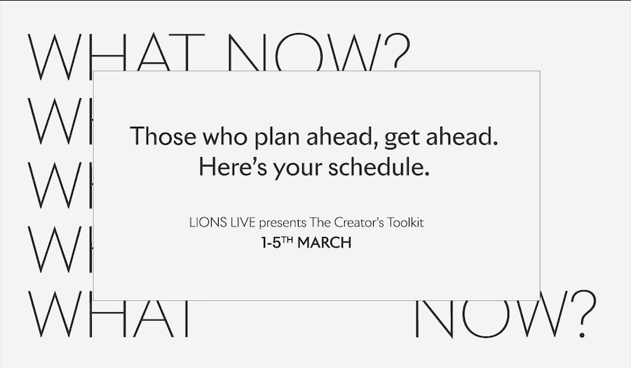 З 1 до 5 березня 2021 року на LIONS Live розпочнеться чергова онлайн-сесія креативного розвитку