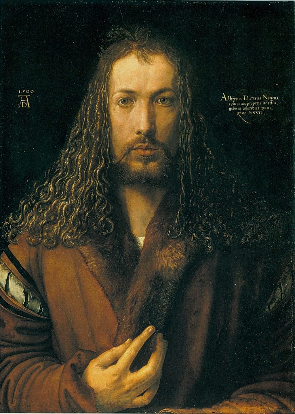 Альбрехт Дюрер. Автопортрет в образі Христа
