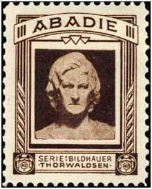Рекламна поштова марка Abadie