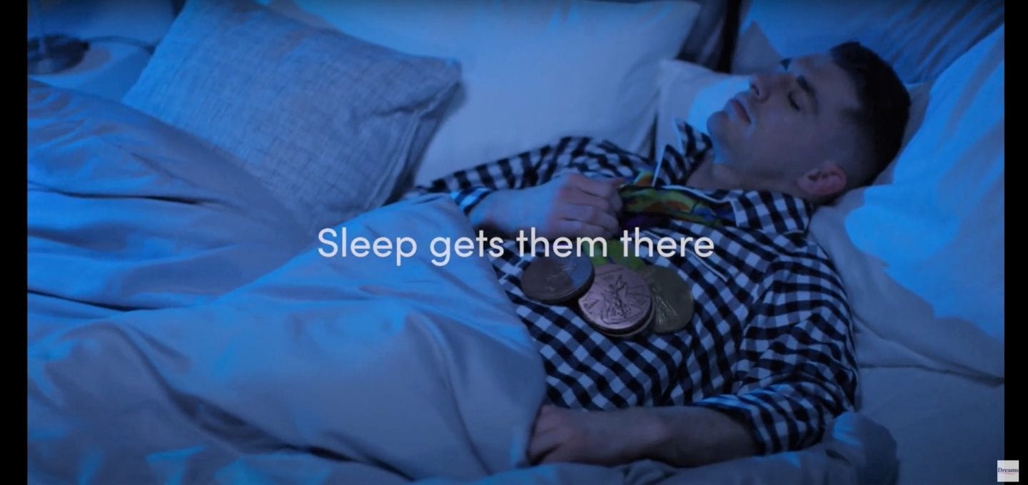 100 ночей до Олімпіади. Британські олімпійці надихаються постіллю Dreams