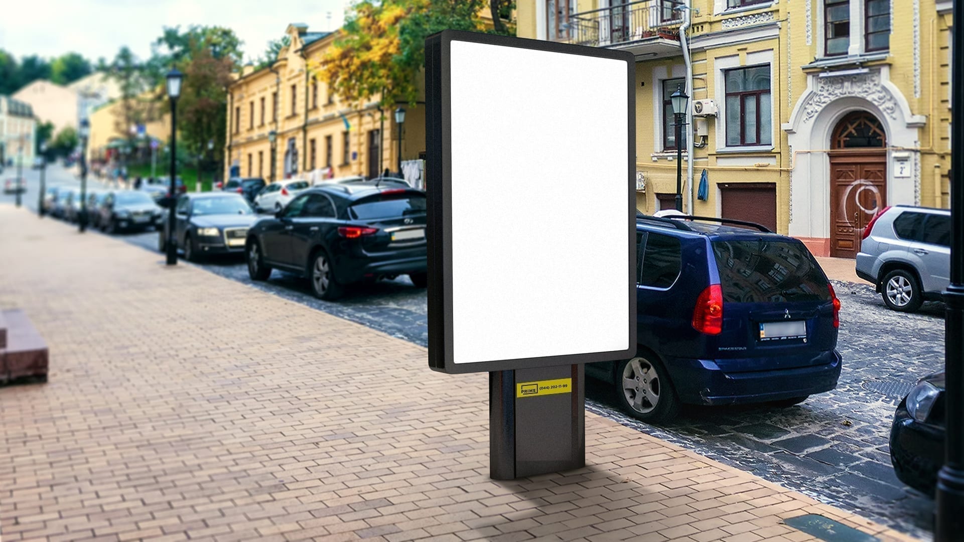 PRIME Group пропонує мокапи — альтернативу стоковим фотографіям білбордів