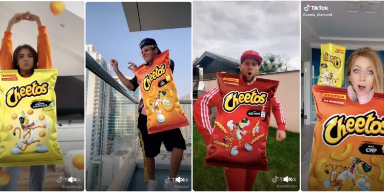Агенція VIVID вперше в Україні запустила бренд-ефект у TikTok для рекламної кампанії бренду Cheetos