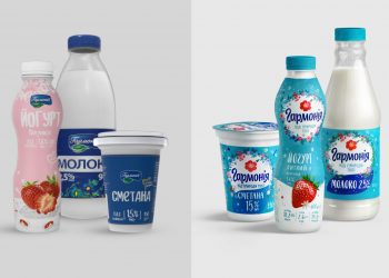 Маркетингова компанія PØLARIS Partners оновила молочний бренд «Гармонія»