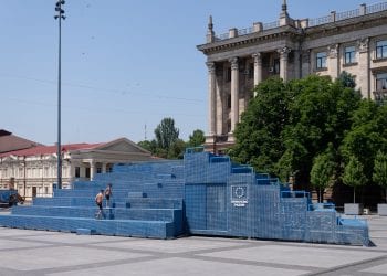 У Миколаєві відкрився Мобільний павільйон — представництво «Дому Європи»