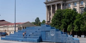 У Миколаєві відкрився Мобільний павільйон — представництво «Дому Європи»