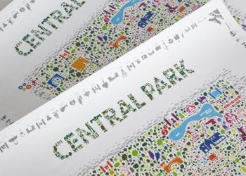 Central Park: новий плакат від Рафаеля Есквера