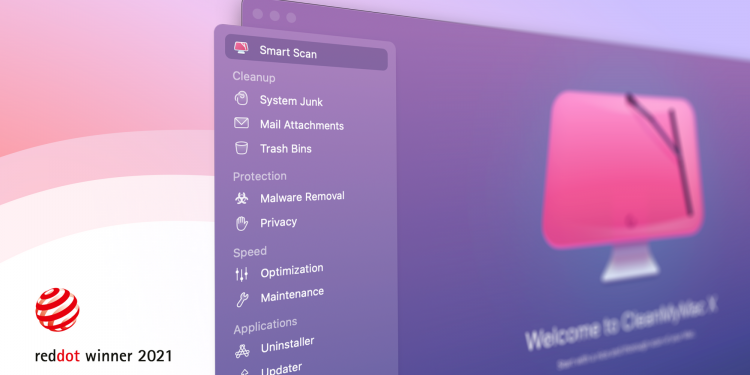 Програма українських розробників CleanMyMac X отримала міжнародну дизайнерську премію Red Dot