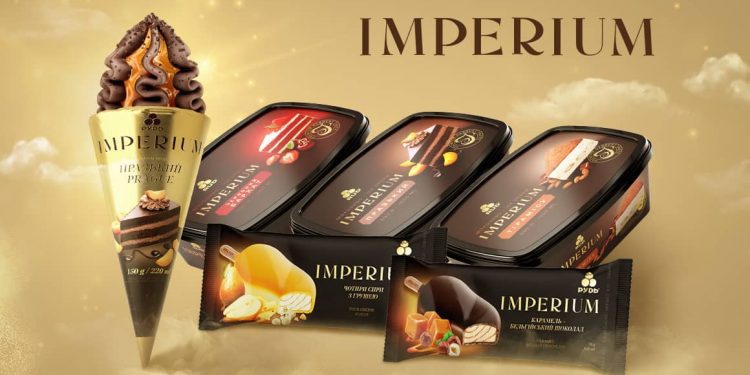 Настала ера IMPERIUM: промо нового морозива від «Рудь»
