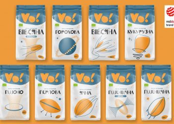 Агенція Nos отримала нагороду Red Dot Design Award 2021 за брендинг органічного продукту Vo!