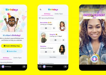 Snapchat запускає нову функцію Birthdays Mini для святкування дня народження