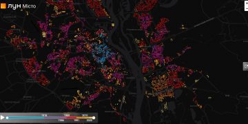 У Києві ЛУН Місто запустили інтерактивну карту забудови