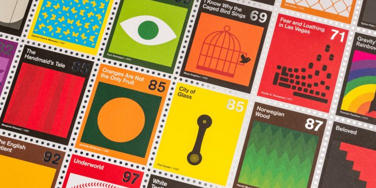 Перетворення класичних книг на марки