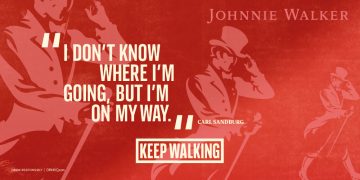 Нова реклама від Johnnie Walker «Keep Walking»