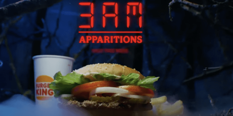 Реклама Burger King до Halloween