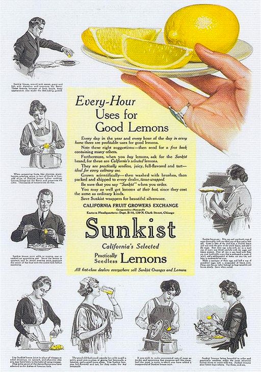 Реклама Sunkist