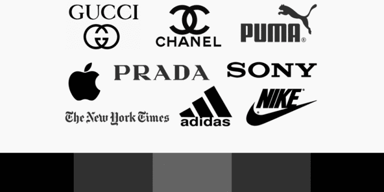 Чорні логотипи брендів: значення та приклади
