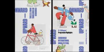 Як студія Tangent створила зухвало позитивний бренд для Единбурзького міжнародного книжкового фестивалю