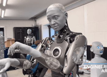 Реалістичні вирази обличчя від нових роботів Ameca та Mesmer