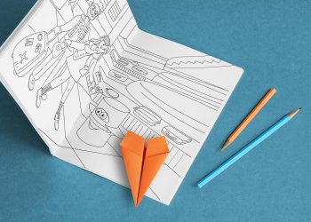 KLM подарувала посадковим талонам нове життя, а дітям — розмальовки