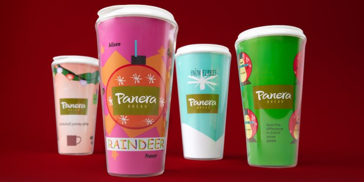 Навмисно потворні святкові чашки від Panera та Emily Zugay