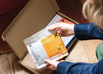 Перше 100% пакування кави, яке можна компостувати в домашніх умовах