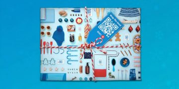 Святковий пакувальний папір BMO стає рекламним місцем для компаній, які належать жінкам