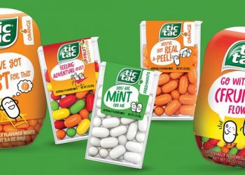 Лімітована колекція позитивного пакування від Tic Tac