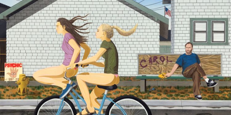 Картини засновника Toy Machine Еда Темплтона, які цинічно зображують сучасне американське передмістя