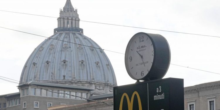 В Італії зупинили будівництво McDonald’s, який мав би відкритися поруч із римськими термами Каракалли третього століття