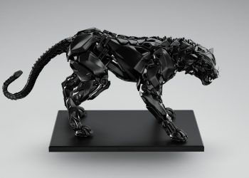 Найновіший «об’єкт» Balenciaga — це механічна скульптура тигра