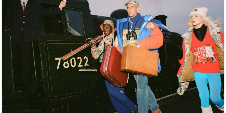 Нова реклама Gucci x North Face із блогером Френсісом Буржуа