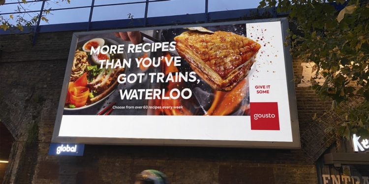 Gousto розширює кампанію Give It Some