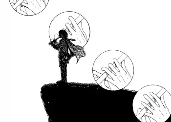 Художник коміксів JaeHoon Choi створює чорнильні роботи, повні похмурих тем і контрастів