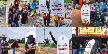 Terragro Fertilizer створює світловідбивальну рекламу, щоб допомогти фермерам Таїланду вижити в спеку