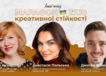 Як креативно реагувати на виклики сучасності: інсайти від українських топ-креаторів на Марафоні креативної стійкості