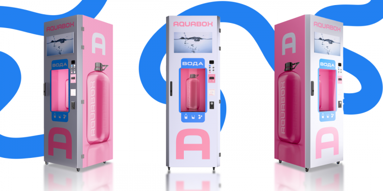 Ребрендинг автоматів AQUABOX: від технічного продукту до стильного міського сервісу