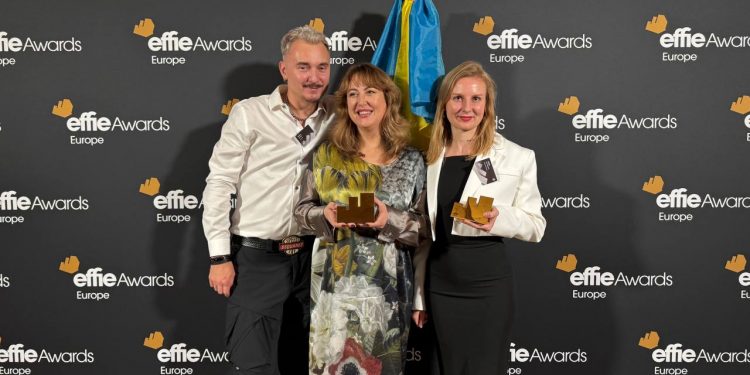 Українська агенція BetterSvit здобула два золота та стала Independent Agency of the Year на Effie Europe