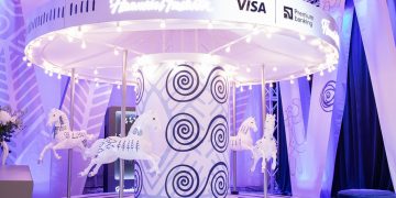 У центрі фінансової моди – яскраві образи та інсталяція-карусель від Havas Engage на Ukrainian Fashion Week 26-27