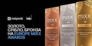 Українська маркетинг-агенція отримала золото на європейській премії MIXX Awards Europe 2026